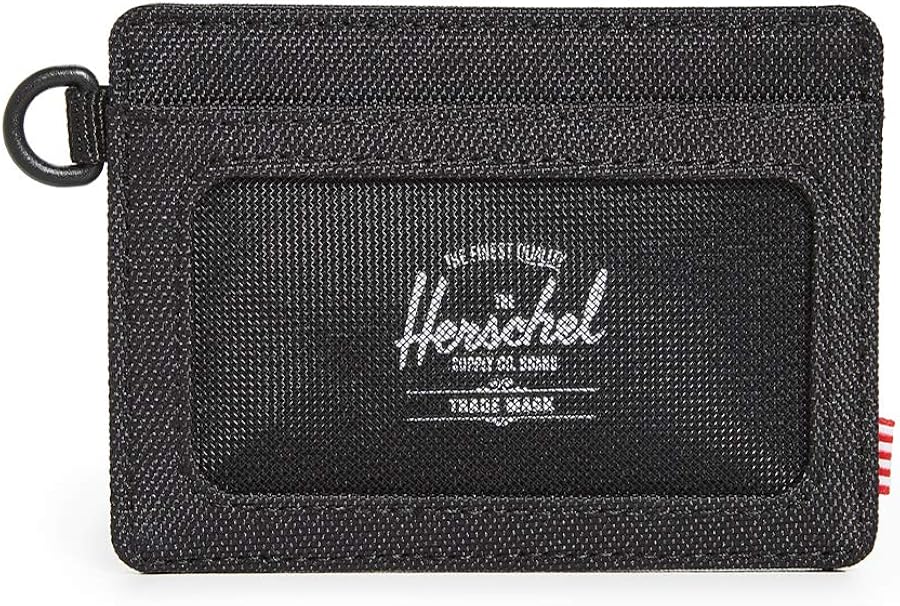 Herschel Charlie Wallet ID, Black, One Size,10760 Amazon.ca Clothing