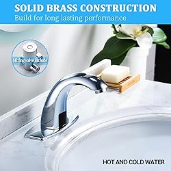 BAYDOW Automatic Bathroom Sink Faucet,Touchless