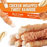 PACK'N PRIDE Dog Treats 90g Rawhide with Chicken Breast Low Fat view 3