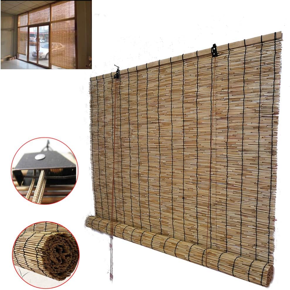 Zhaomi Hand Woven Bamboo Blinds, Bamboo Roller Blinds, Roman Roller