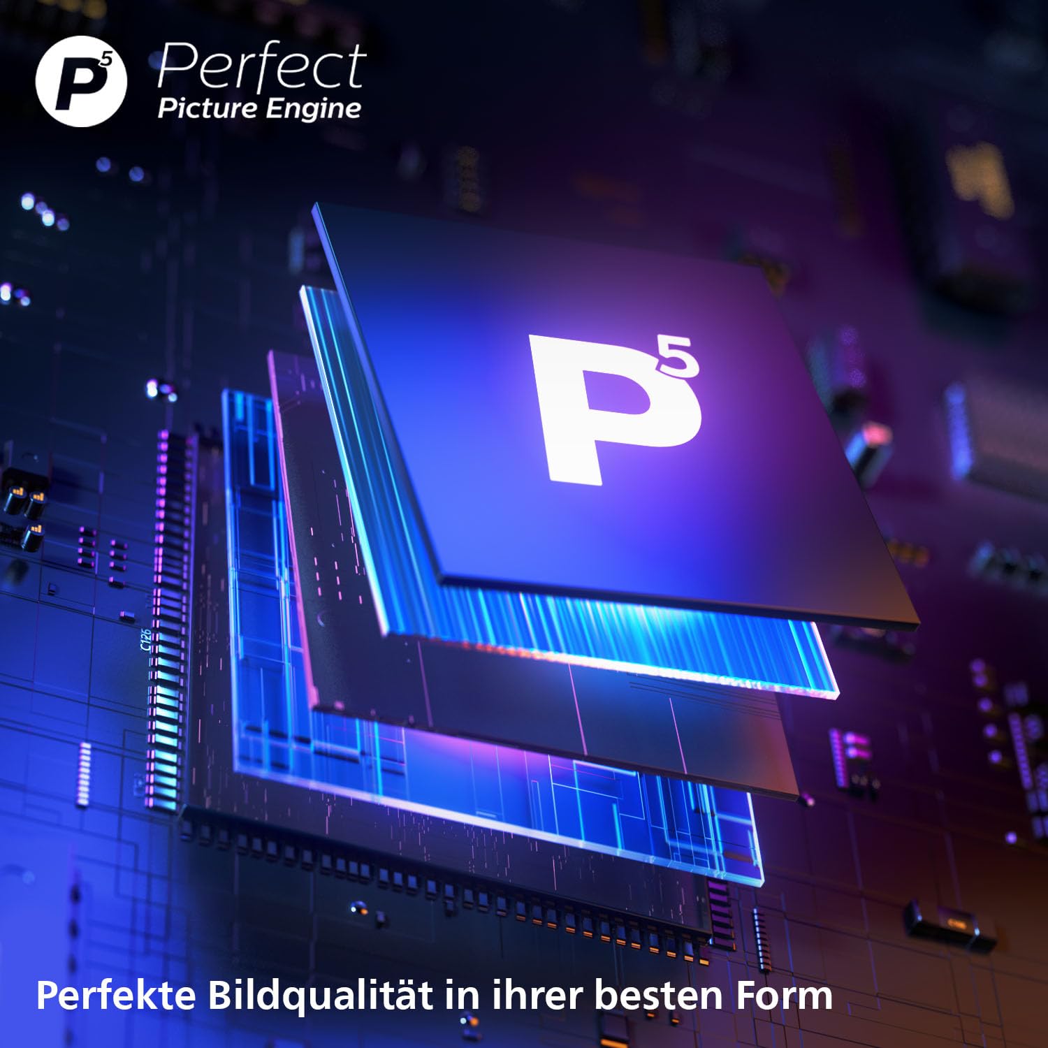 Philips Ambilight 'The One' 75PUS9000 4K QLED Smart TV - 75 Zoll Display mit P5 Perfect Picture Engine Ultra HD, Titan OS, Dolby Vision und Dolby Atmos Sound 5