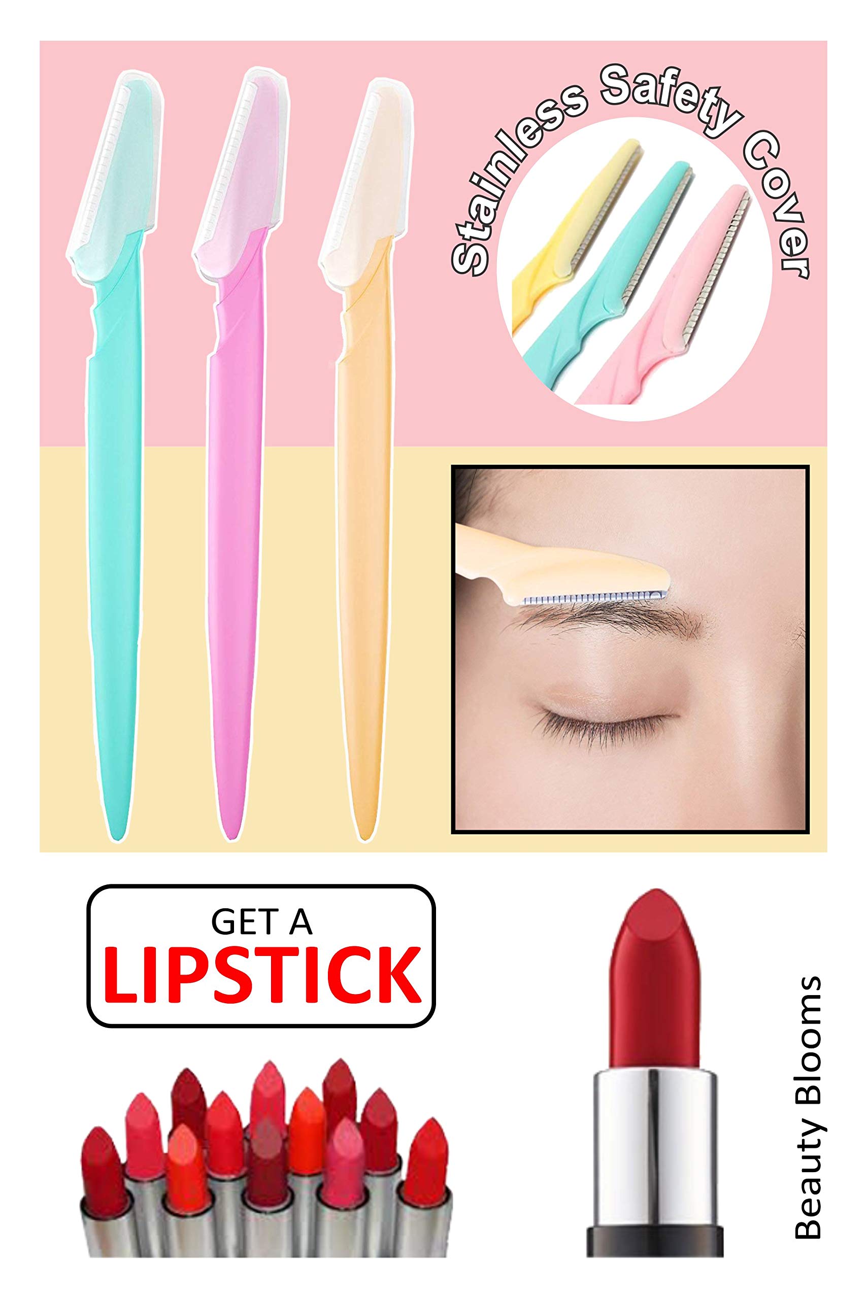 lipstick eyebrow trimmer
