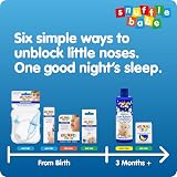 Snufflebabe Bath Bubble 250ml Vapour Bedtime Sleep Easy Breathing view 6