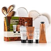 natura - Brazil Nut Dream Quartet Minis Set (4 Travel Size Products) - Castanha Hydration - Bar Soap, Shower Cream, Body Lotion and Hand Cream - Gift Box - Vegan Skin Care - Beauty from the Amazon