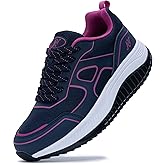 ZF ZEFUHER Women's Walking Shoes with Arch Support Orthotic Plantar Fasciitis Sneakers Tennis Running Shoes