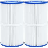 SUNRRA® PWK30 Hot Tub Filters Replacement for Watkins 31489, Unicel C-6430, Pleatco PWK30, Filbur FC-3915, 73178, 73250, 71825, P/N0969601, Durable Hot Springs Spa Filter, 30 sq. ft, 2 Pack
