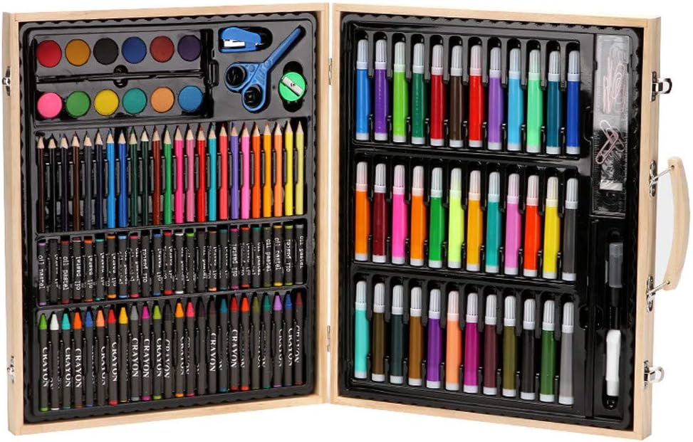 150Piece Deluxe Art Set, Art Supplies for Drawing, Painting and More