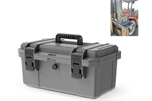 Heavy-Duty Tractor ROPS Toolbox, With Mounting Bracket, With Keyhole,Heavy Duty Toolbox, Tractor, ATV, UTV, Truck, Utility Ve