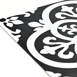 FloorPops Gothic Peel & Stick Floor Tiles Black Set of 10 12 x 12 in view 7