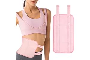 TORPNIA Castor Oil Pack, Adjustable Reusable Castor Oil Pack Wrap for Liver Detox, Castor Oil Pack Wrap for Stomach Less Mess, Elastic Strap Bamboo Cotton Machine Washable Anti Oil Leak