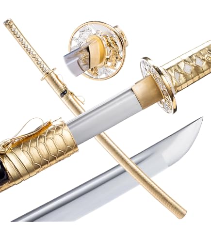 thumbnail image 2 of 40 Inch Twin Ninja Samurai Sword Set With Back Harness - Foam Cosplay Swords For Costumes 2 of 5