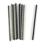 MCIGICM 10pcs Male Header Pin, 40 Pin Header Strip (2.54 mm) for Arduino Connector