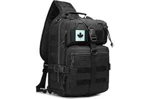 ATBP Tactical Sling Pack Big Crossbody Backpack Over Shoulder Bag Military for Men