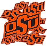 Desert Cactus Oklahoma State University Sticker OSU Cowboys Vinyl Decals Laptop Water Bottle Car Scrapbook Sheet T3 (Type 3-1)