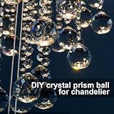 MerryNine 50mm Crystal Ball Prism 6-Pack Sun Catchers for Feng Shui view 4
