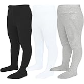 Mini angel Baby Tights Toddler Ribbed Knit Leggings Cotton Infant Stockings Pantyhose 0-4T