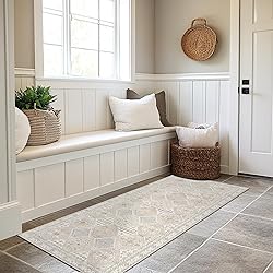 CAPALOCA 2x8 Area Rug Bohemian Rugs with Print
