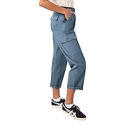 Dickies Women's Relaxed Fit Cropped Cargo
