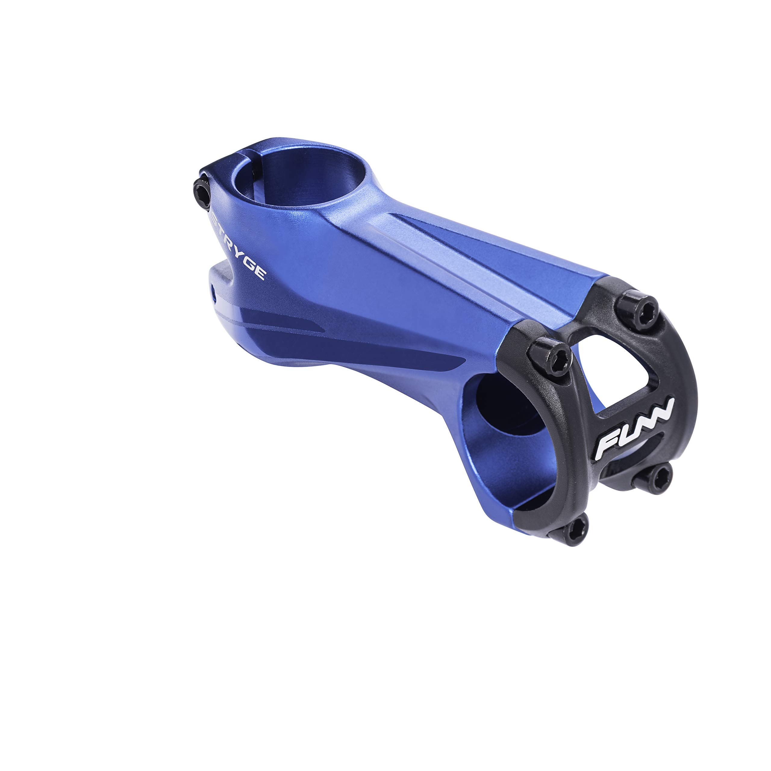 Funn Stryge Bike Drop Stem with -5 Degree - Length 85mm stem with 31.8mm Bar Clamp, Bike Stem for Mountain Bike, BMX Bike, Road Bike and Gravel Bike (Blue)