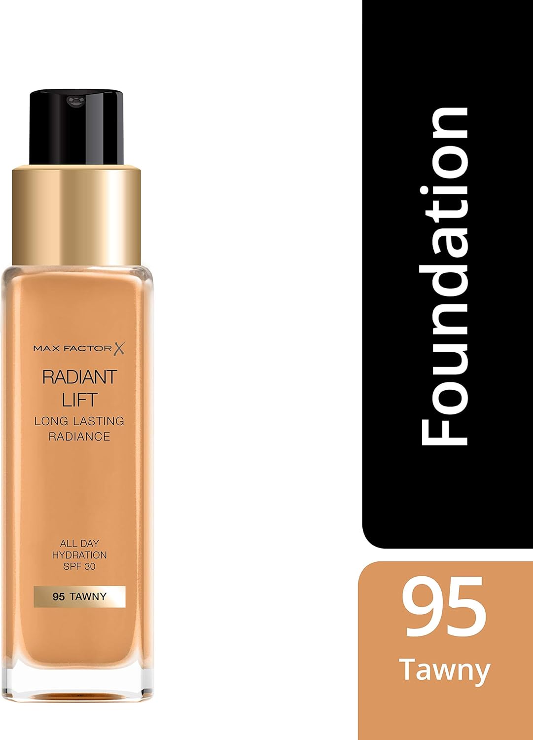 Max Factor Radiant Lift Liquid Pump Medium to Full Coverage Radiant Finish Foundation with SPF30 and Hyaluronic Acid - Image 4