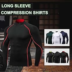 Men's Compression Shirts Long Sleeve Athletic