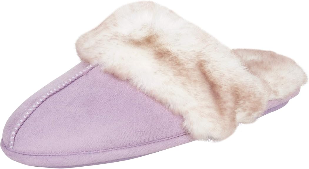 jessica simpson comfy faux fur slippers