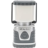 ust 60-DAY Duro LED Portable 1200 Lumen Lantern with Lifetime LED Bulbs and Hook for Camping, Hiking, Emergency and Outdoor Survival