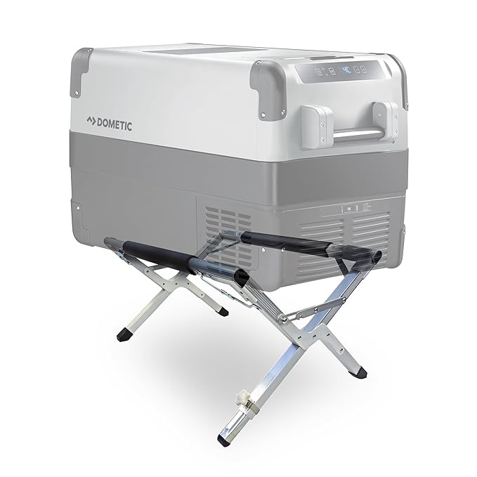 Dometic CoolFreeze CF-CBS, Kühlbox-Ständer - für Outdoor Camping-Küche, bis 80 kg, variable Höhen-Einstellung