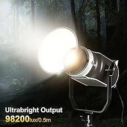GVM 200W RGB Video Light, Bi-Color COB Photography