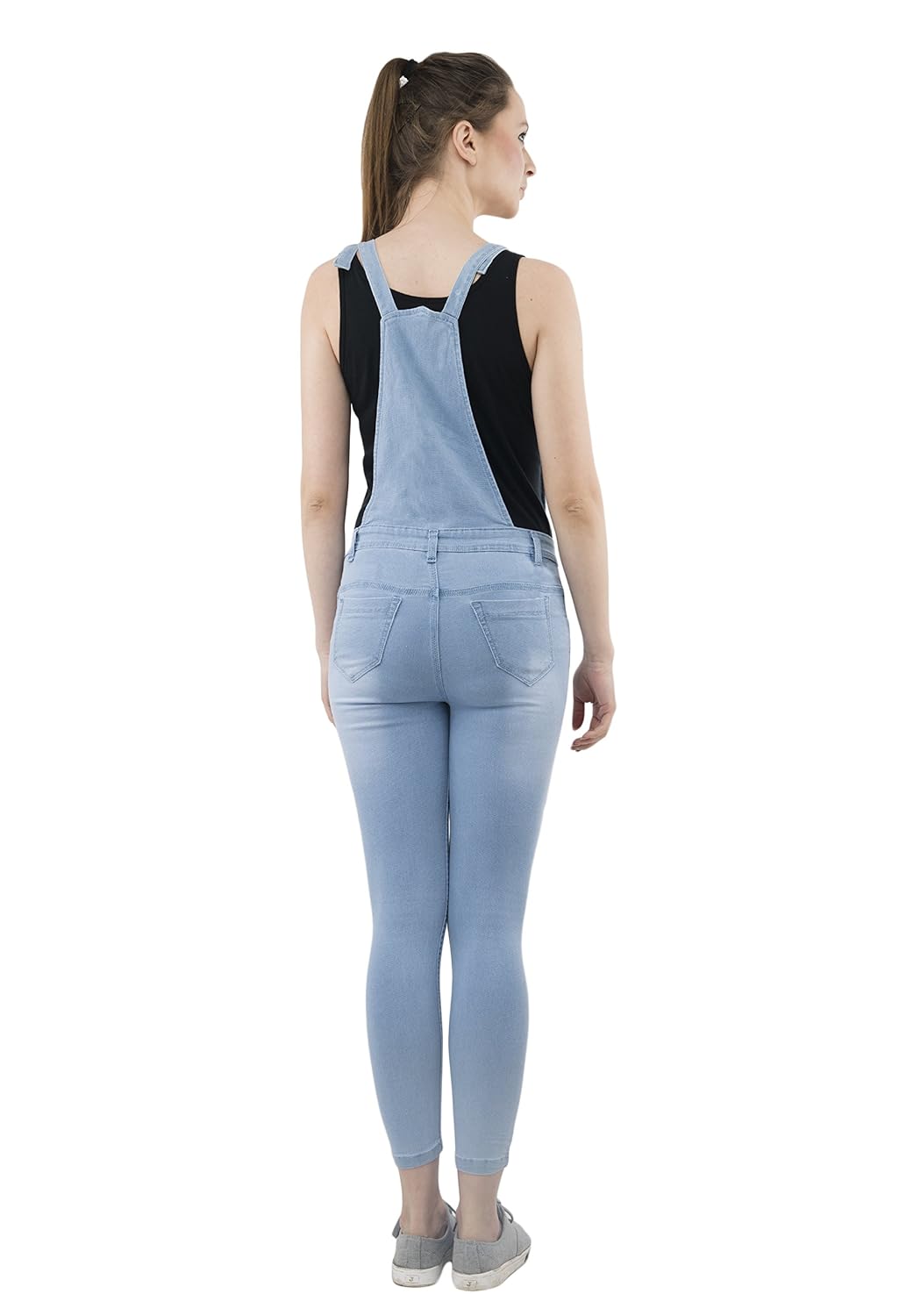 aakrithi denim jumpsuit