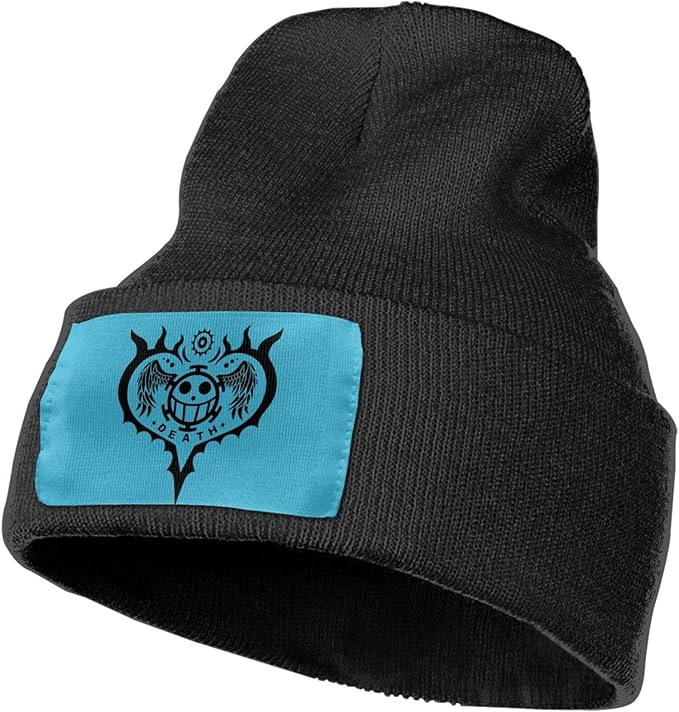 Personalized Anime Trafalgar Law Logo Knit Hat Unisex Men's