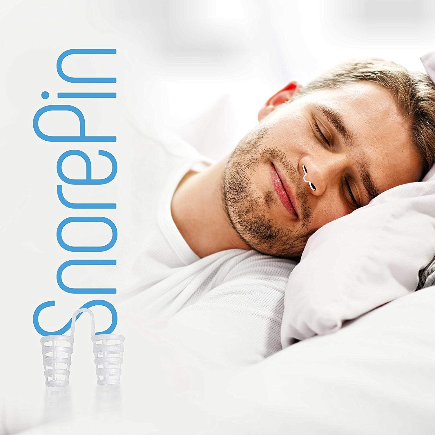Anti Snoring Nose Vents - Best Sleep Solution for Instant Relief Snore Stopper Sleeping Aid to Ease Breathing Men and Woman by SnorePin (4 Sizes): Health & Personal Care