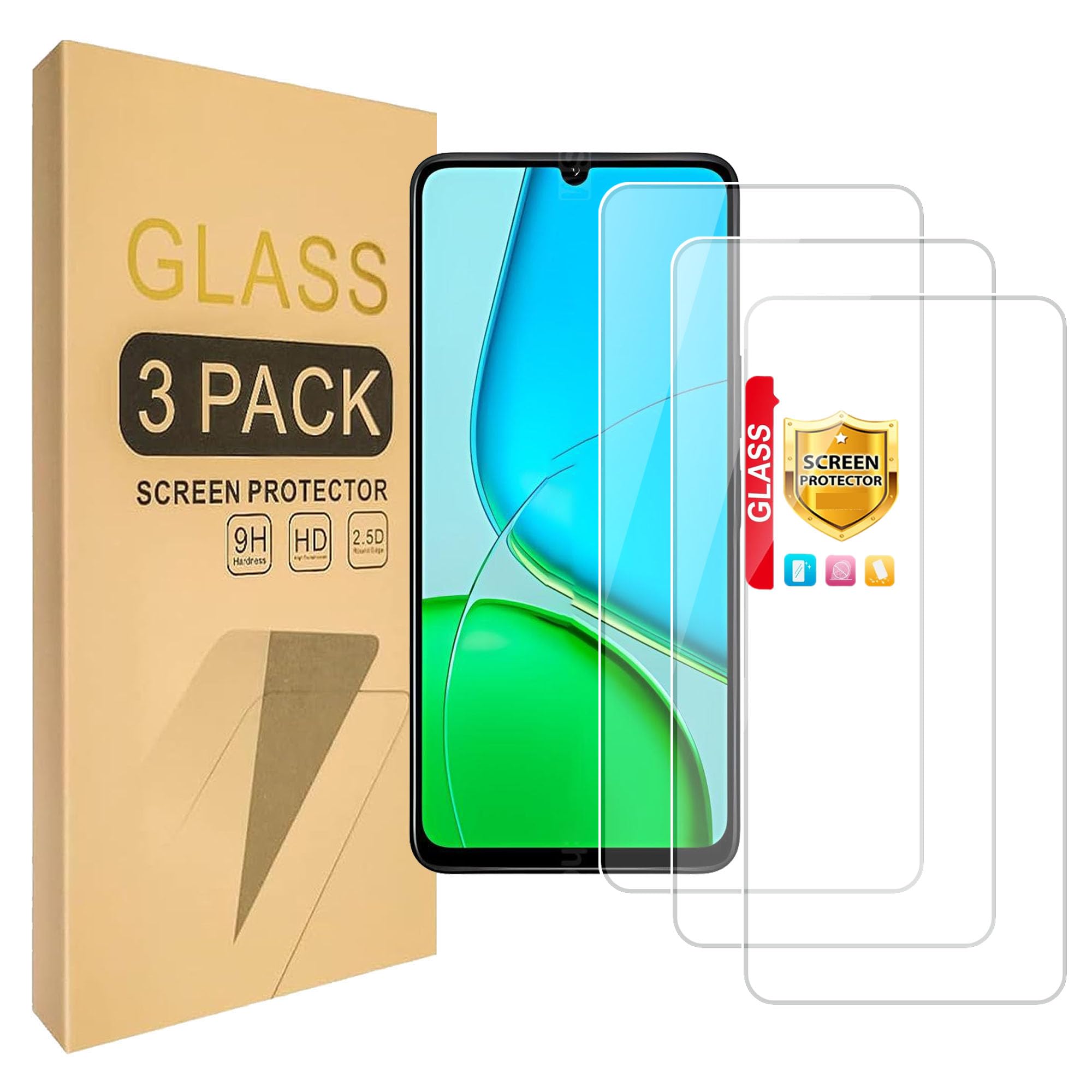 Lucyliy (3 Pack) Compatible with Vivo Y29t 5G