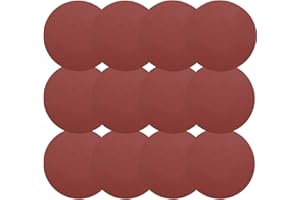 100 Pieces Sanding Discs, GOH DODD 6 Inch NO-Hole PSA Sand Paper Sandpaper 40-400 Grits Grinding Self Stick Adhesive-Backed S