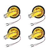 AEDIKO 4 Sets TT Motor DC 3-6V Gearbox Motor Dual