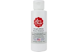 Ann Clark Bright White Food Coloring Gel Large 128 g Professional Grade Made in USA