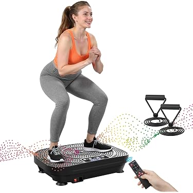 Plataforma Vibratoria 2026 | 8 Velocidades Y Masaje Para Cuerpo Completo En Casa