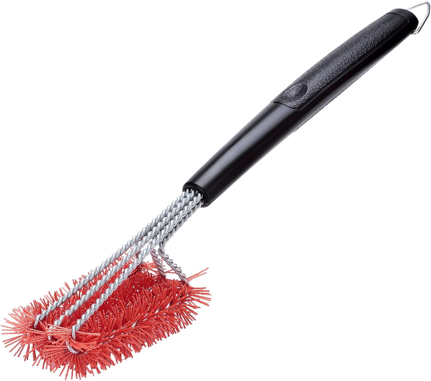 Unicook Outdoor Grill Brush, Nylon Bristle Barbecue Brush