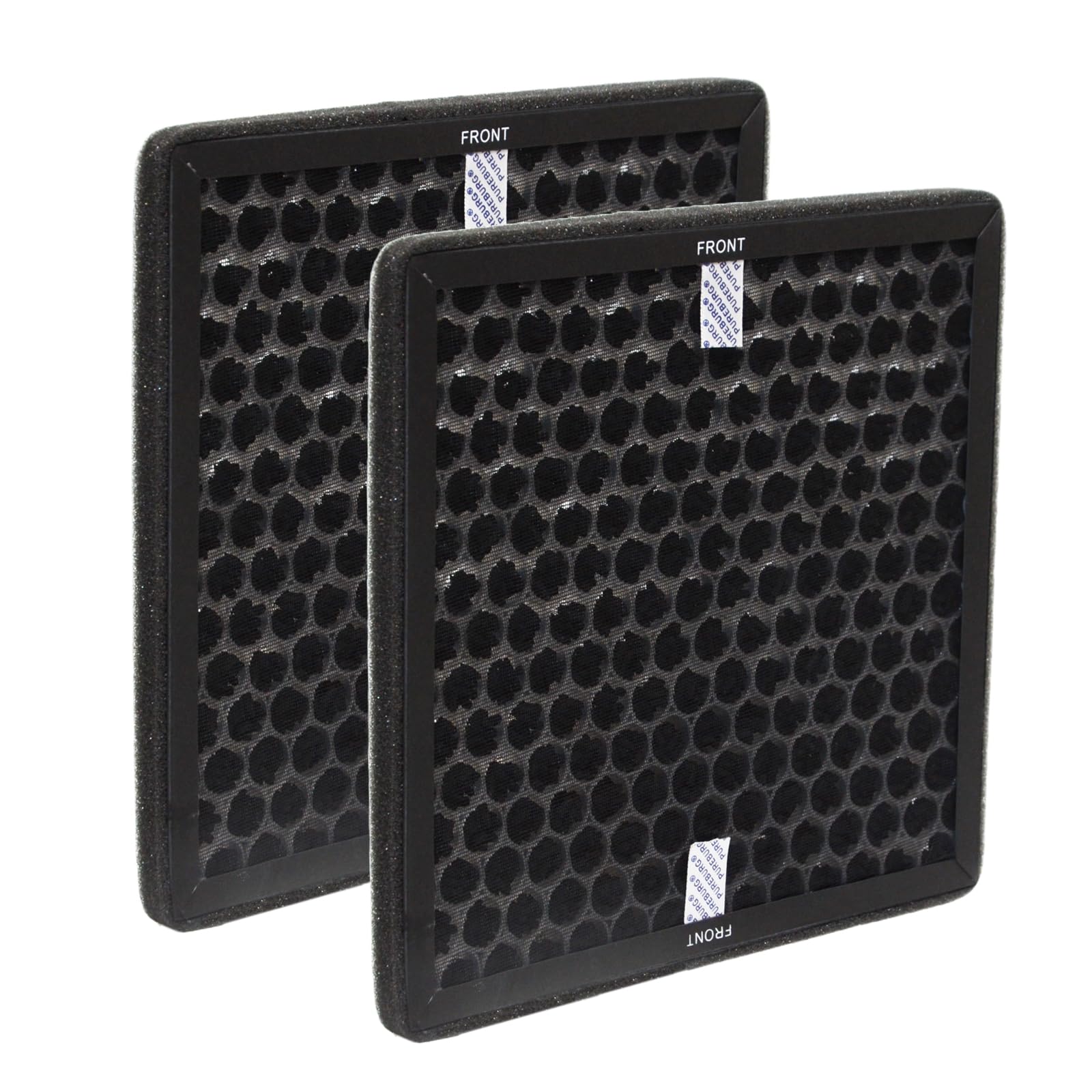 PUREBURG Replacement Filter Compatible with Emperial 12L/Day Dehumidifier (EM-12D),2-Pack Activated Carbon Filter VOCs Odor Clean
