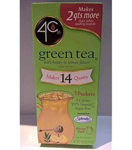 Amazon.com : 4C Totally Light Tea 2 Go Green Tea, Ice Tea Mix