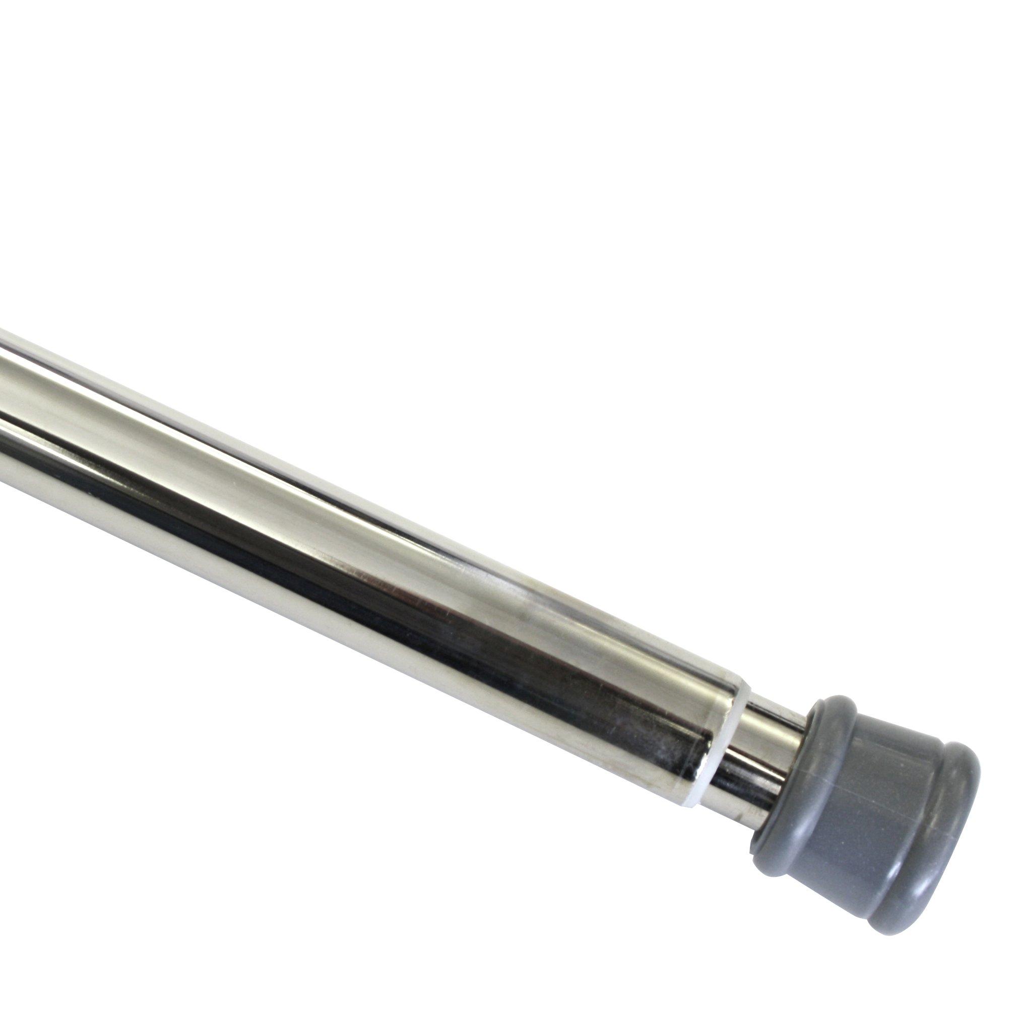 Gardinia Tie Rod Ø 23/26 mm 125-220, Metal Nickel, 125-220 cm