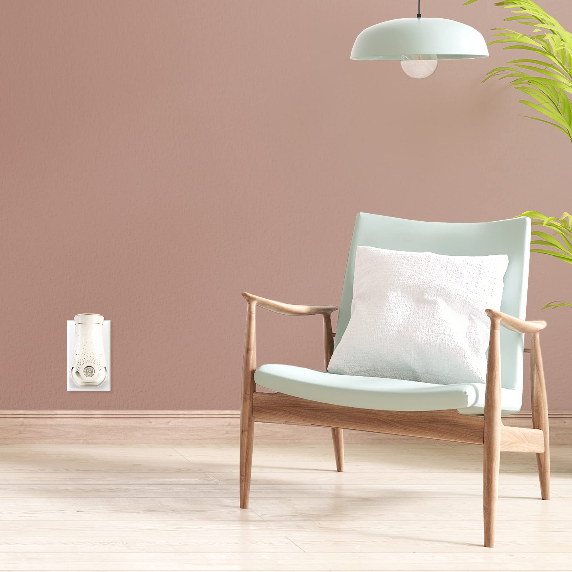 Glade PlugIns Refills Air Freshener, Scented and Essential Oils for Home and Bathroom, Cashmere Woods, 1.34 Fl Oz, 2 Count