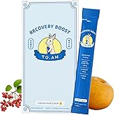 TO. AM Recovery Boost Jelly Sticks Enjoy Before or After a Night Out | Korean Pear + DHM + Electrolytes | Weekend Wellness Essential,10 Sticks