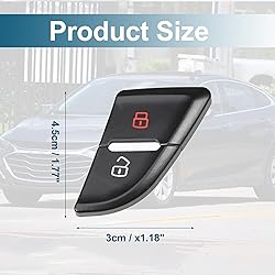 X AUTOHAUX Central Door Lock Switch Button Cover