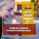 Black Rock Grill Premium 12kg Natural Lava Rocks 4-8 cm Fire Pit BBQ view 6