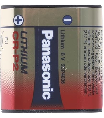 Panasonic Fotobatterie CR-P2 6V 1400 MAh