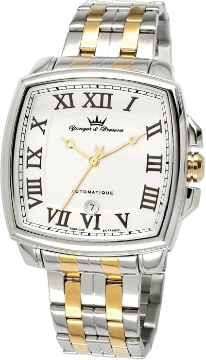 Montre Vintage Yonger & Bresson Argentée Acier - Unisexe Adulte - Occasion