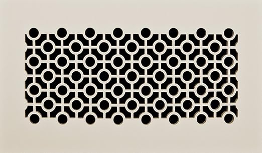 Decorative Vent Cover For A 20x8 Opening Resin Paint Grade Grille