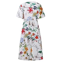 ODEUIAOD Boho Dresses for Women 2024 Summer Dresses