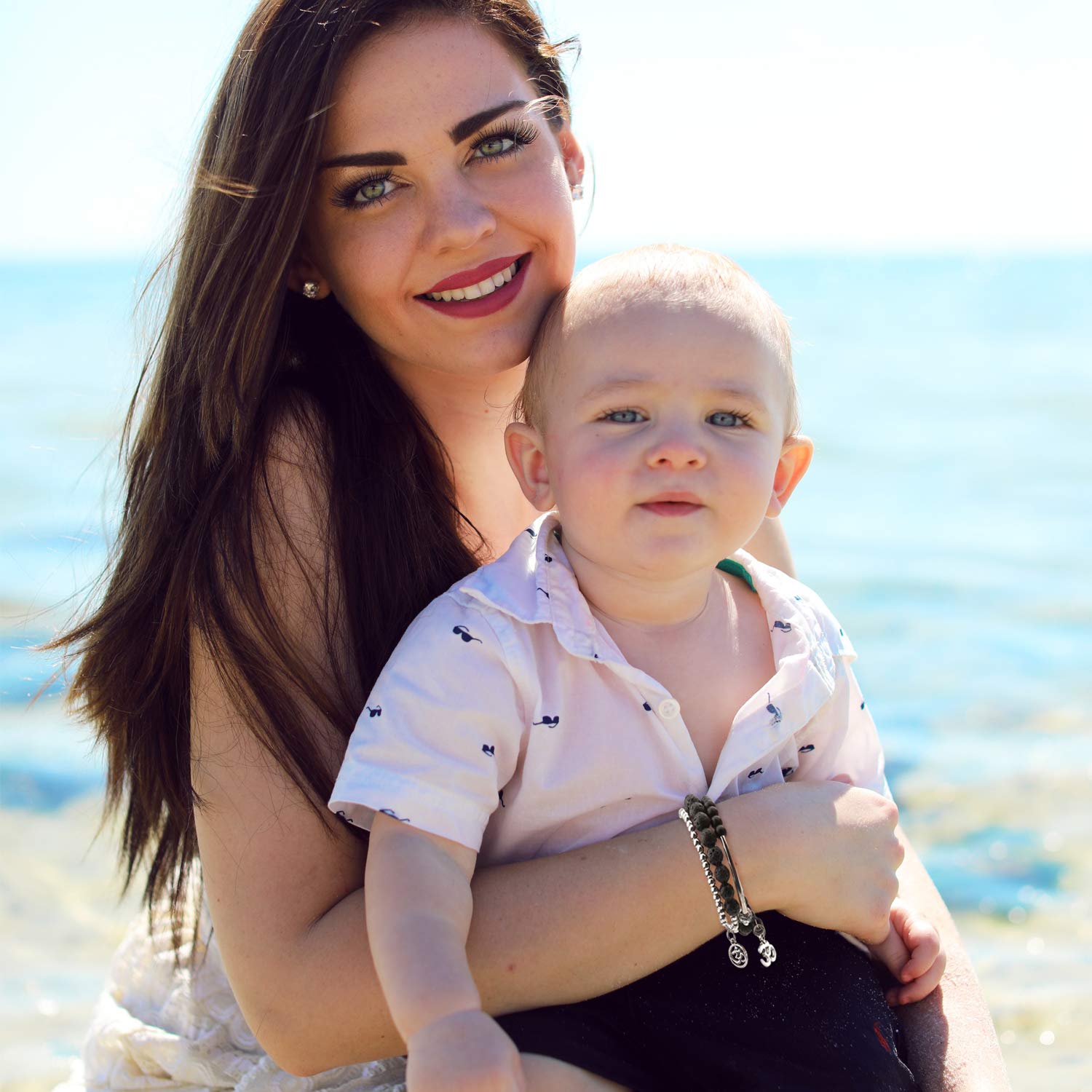 Essential Oil Diffuser Bracelet, Gifts for Valentine\'s Day! Chakra Bead Tiger Eye Bead Bracelet Winding Bracelet to Relieve Anxiety, Gift for Women